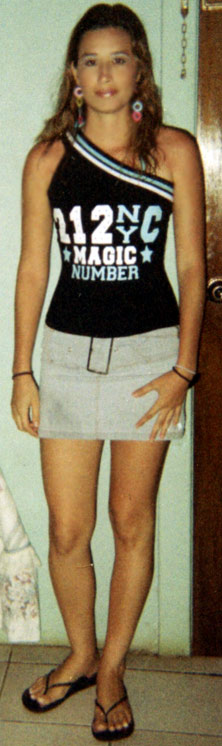 Date this nice looking Honduras girl Gesselle from  N1575