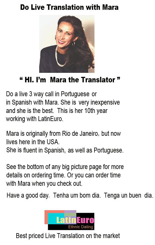 Date this attractive Brazil girl BR3766 from Live Translation BR3766