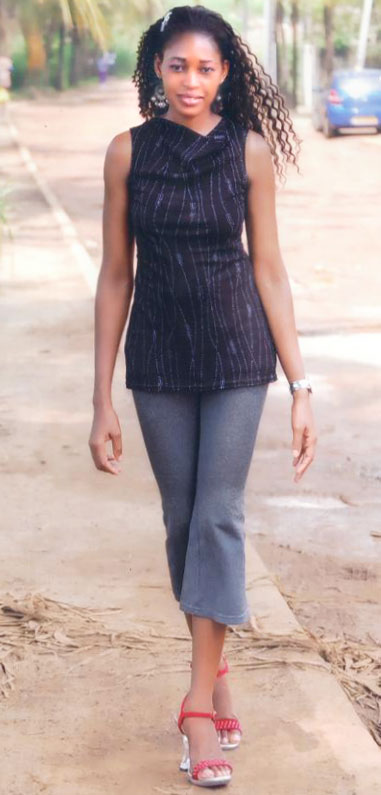 Date this charming Gabon girl Hortense from Libreville GA10