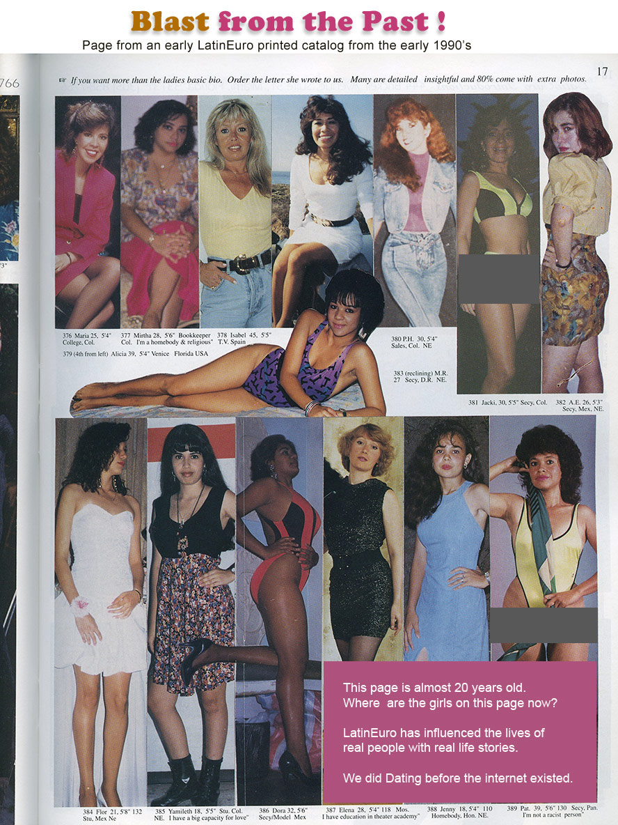 Date this stunning Colombia girl  from Where are they Now ? CO9712