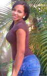 happy Dominican Republic girl Lucero from Santo Domingo DO21764