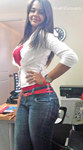 tall Dominican Republic girl Kenia from Santo Domingo DO22940