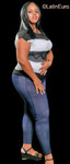funny Dominican Republic girl Flor from Santo Domingo DO23131
