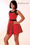 happy Dominican Republic girl Merodine from Santo Domingo DO24037
