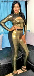 tall Dominican Republic girl Yoselin from Santo Domingo DO24276