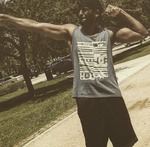 funny United States man Aristo from San Diego US17125