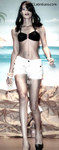 delightful Dominican Republic girl Yenifrie from Moca DO25615