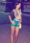 happy Dominican Republic girl Yoelnne from Mao Valverde DO27213