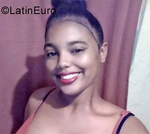 funny Dominican Republic girl Erika from San Francisco de Marcoris DO35693
