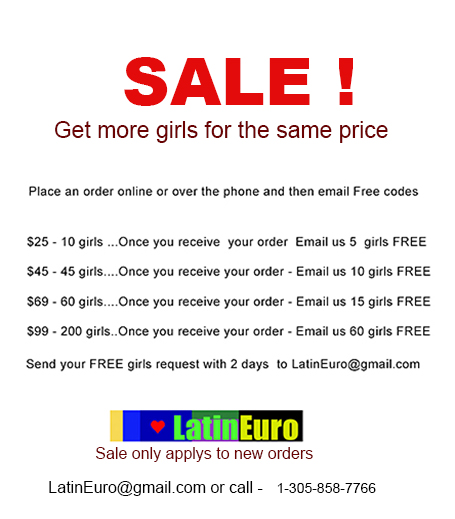 Date this georgeous Brazil girl SALE from  BR10995