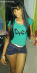 happy Dominican Republic girl Yoelne from Mao Valverde DO37042